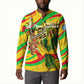 Mali Independence Day Button Sweatshirt Traditional West African Cultural Pride Flag Colors