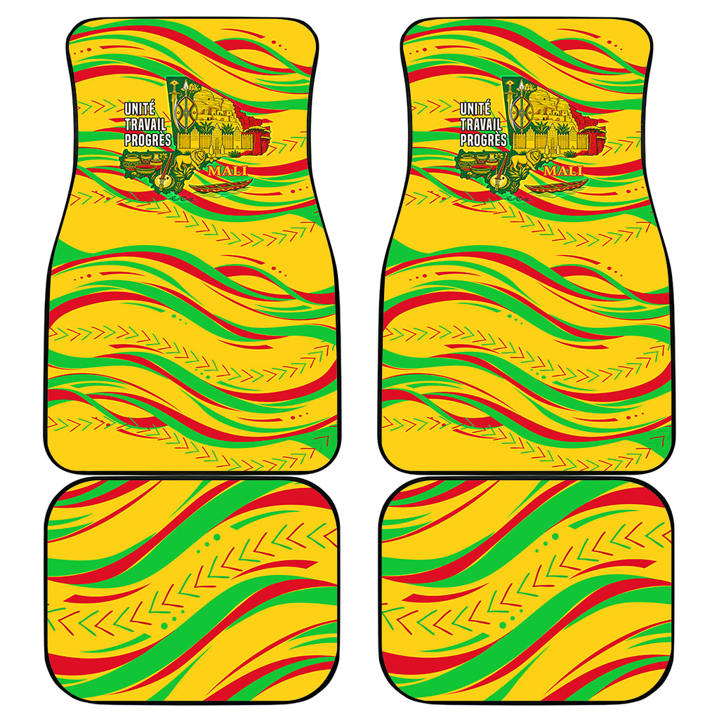 Mali Independence Day Car Mats Traditional West African Cultural Pride Flag Colors