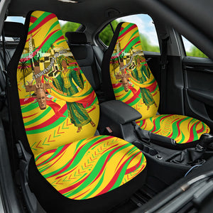 Mali Independence Day Car Seat Cover Traditional West African Cultural Pride Flag Colors