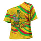 Mali Independence Day Cross Shoulder Shirt Traditional West African Cultural Pride Flag Colors