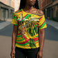 Mali Independence Day Cross Shoulder Shirt Traditional West African Cultural Pride Flag Colors