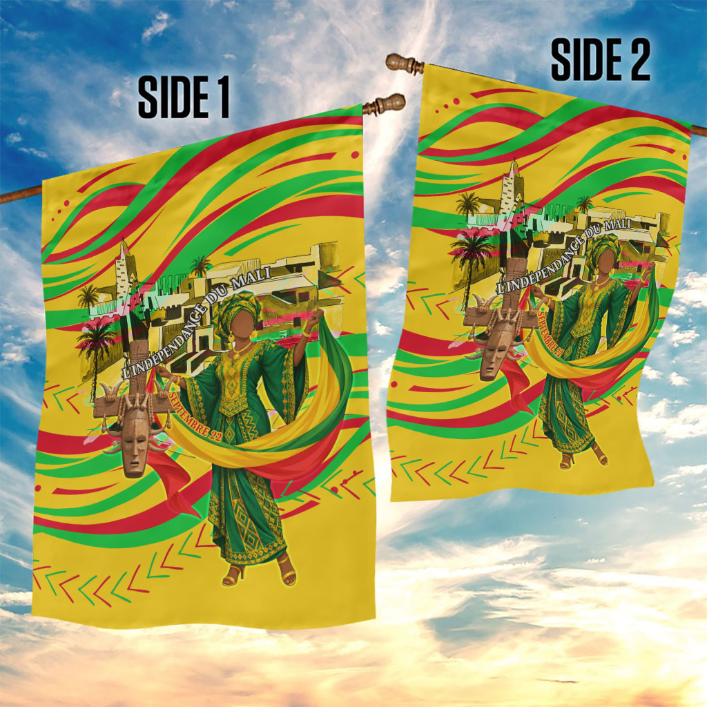 Mali Independence Day Garden Flag Traditional West African Cultural Pride Flag Colors