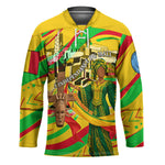 Mali Independence Day Hockey Jersey Traditional West African Cultural Pride Flag Colors
