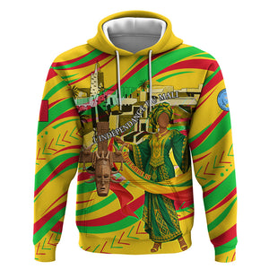 Mali Independence Day Hoodie Traditional West African Cultural Pride Flag Colors