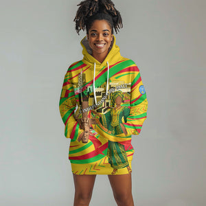 Mali Independence Day Hoodie Dress Traditional West African Cultural Pride Flag Colors