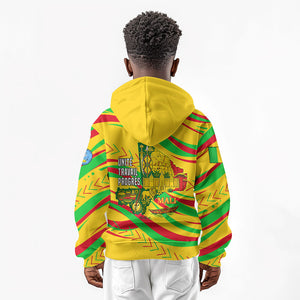 Mali Independence Day Kid Hoodie Traditional West African Cultural Pride Flag Colors