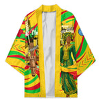 Mali Independence Day Kimono Traditional West African Cultural Pride Flag Colors