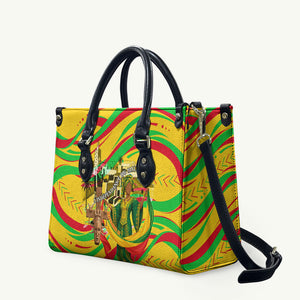 Mali Independence Day Leather Bag Traditional West African Cultural Pride Flag Colors