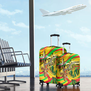 Mali Independence Day Luggage Cover Traditional West African Cultural Pride Flag Colors