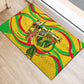 Mali Independence Day Rubber Doormat Traditional West African Cultural Pride Flag Colors
