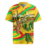 Mali Independence Day Rugby Jersey Traditional West African Cultural Pride Flag Colors