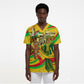 Mali Independence Day Scrub Top Traditional West African Cultural Pride Flag Colors