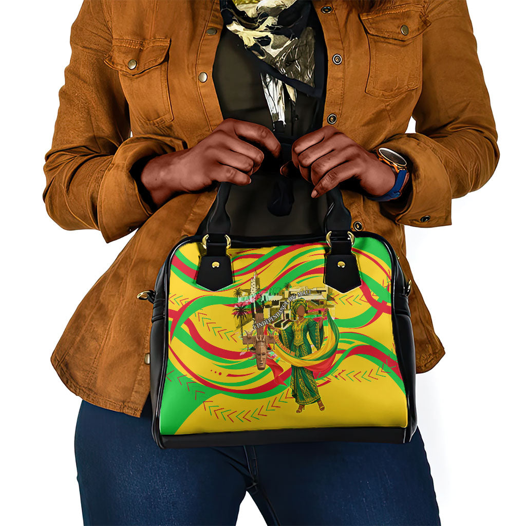 Mali Independence Day Shoulder Handbag Traditional West African Cultural Pride Flag Colors