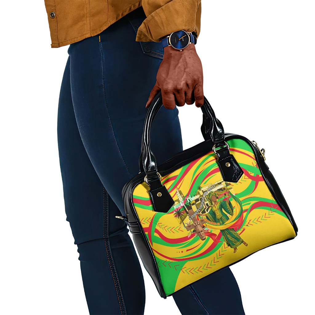 Mali Independence Day Shoulder Handbag Traditional West African Cultural Pride Flag Colors