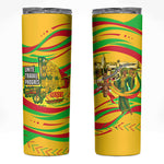 Mali Independence Day Skinny Tumbler Traditional West African Cultural Pride Flag Colors