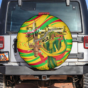 Mali Independence Day Spare Tire Cover Traditional West African Cultural Pride Flag Colors