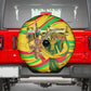 Mali Independence Day Spare Tire Cover Traditional West African Cultural Pride Flag Colors