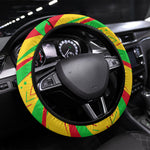 Mali Independence Day Steering Wheel Cover Traditional West African Cultural Pride Flag Colors