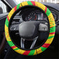 Mali Independence Day Steering Wheel Cover Traditional West African Cultural Pride Flag Colors