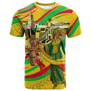 Mali Independence Day T shirt Traditional West African Cultural Pride Flag Colors