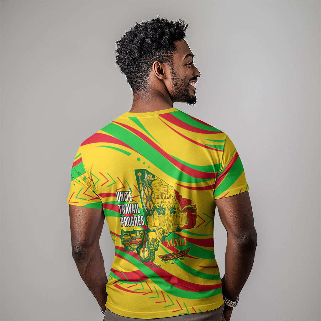 Mali Independence Day T shirt Traditional West African Cultural Pride Flag Colors