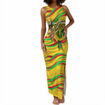 Mali Independence Day Tank Maxi Dress Traditional West African Cultural Pride Flag Colors