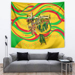 Mali Independence Day Tapestry Traditional West African Cultural Pride Flag Colors