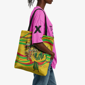 Mali Independence Day Tote Bag Traditional West African Cultural Pride Flag Colors