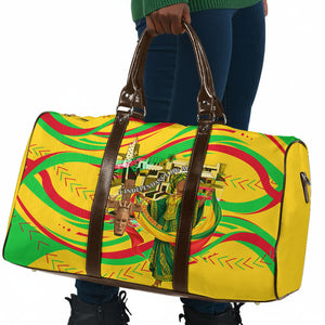Mali Independence Day Travel Bag Traditional West African Cultural Pride Flag Colors