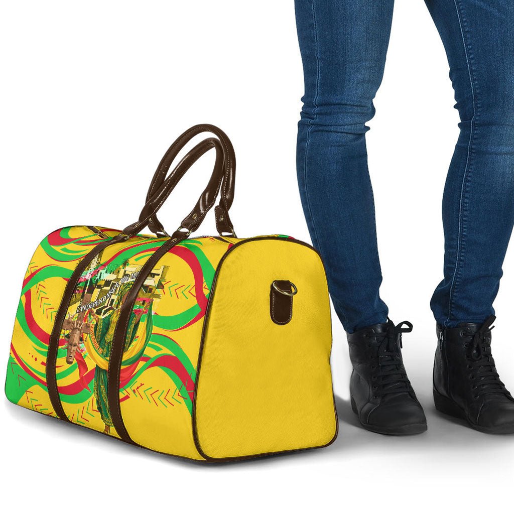 Mali Independence Day Travel Bag Traditional West African Cultural Pride Flag Colors