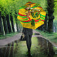 Mali Independence Day Umbrella Traditional West African Cultural Pride Flag Colors