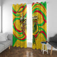 Mali Independence Day Window Curtain Traditional West African Cultural Pride Flag Colors
