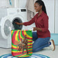 Mali Independence Day Laundry Basket West African Kora Musician Cultural