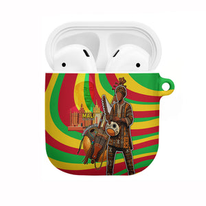 Mali Independence Day AirPods Case West African Kora Musician Cultural