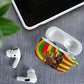 Mali Independence Day AirPods Case West African Kora Musician Cultural