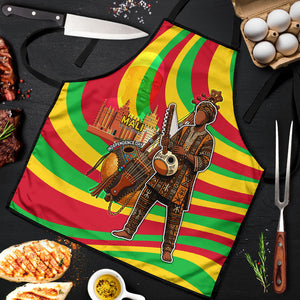 Mali Independence Day Apron West African Kora Musician Cultural