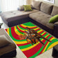 Mali Independence Day Area Rug West African Kora Musician Cultural