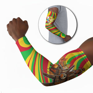 Mali Independence Day Arm Sleeves West African Kora Musician Cultural