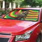 Mali Independence Day Auto Sun Shade West African Kora Musician Cultural