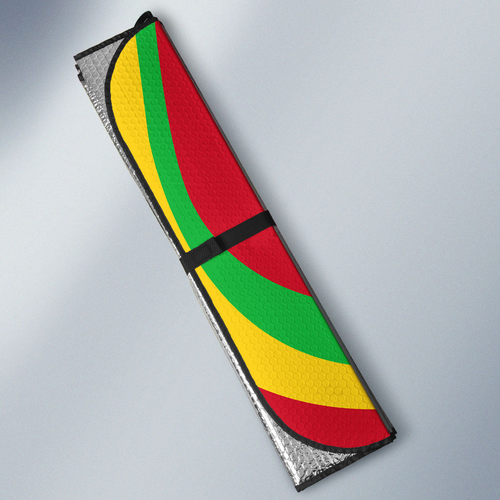 Mali Independence Day Auto Sun Shade West African Kora Musician Cultural