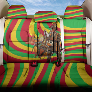 Mali Independence Day Back Car Seat Cover West African Kora Musician Cultural