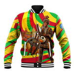 Mali Independence Day Baseball Jacket West African Kora Musician Cultural