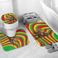 Mali Independence Day Bathroom Set West African Kora Musician Cultural