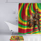 Mali Independence Day Bathroom Set West African Kora Musician Cultural