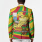 Mali Independence Day Blazer West African Kora Musician Cultural