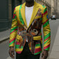 Mali Independence Day Blazer West African Kora Musician Cultural