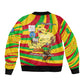 Mali Independence Day Bomber Jacket West African Kora Musician Cultural