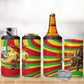 Mali Independence Day 4 in 1 Can Cooler Tumbler West African Kora Musician Cultural
