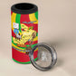 Mali Independence Day 4 in 1 Can Cooler Tumbler West African Kora Musician Cultural