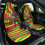 Mali Independence Day Car Seat Cover West African Kora Musician Cultural